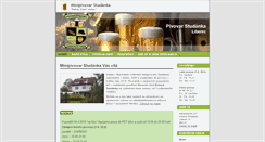 Desktop Screenshot of minipivovar.eu